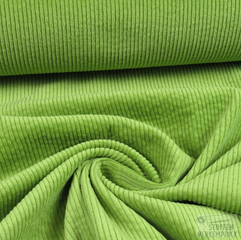 Stretch Corduroy Lime