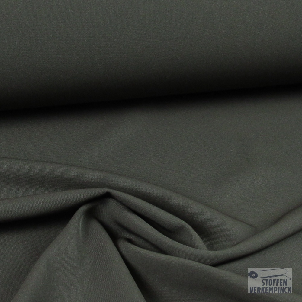 Stretch Polyester Zwart