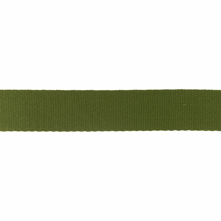 Tassenband Soepel 40mm Olijf Groen