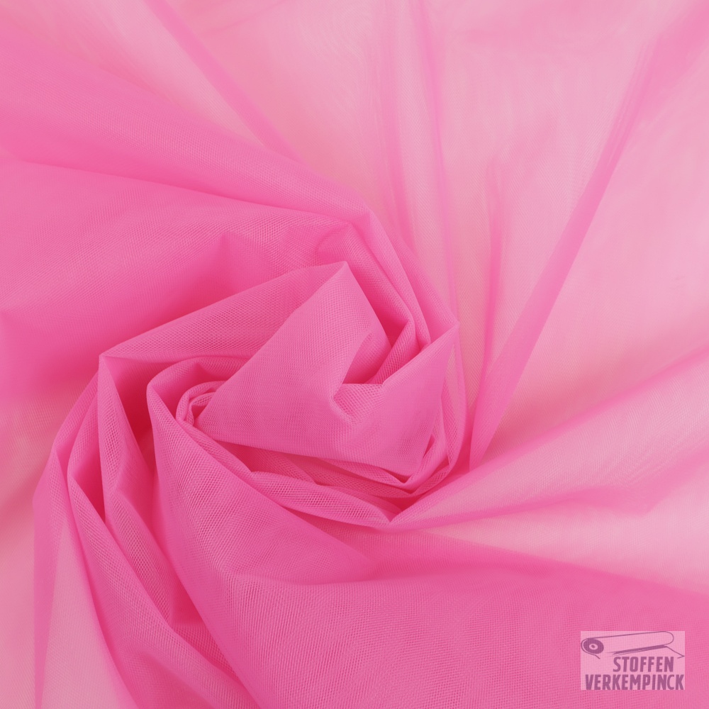 Tulle Soepel 300cm. Fel Rose