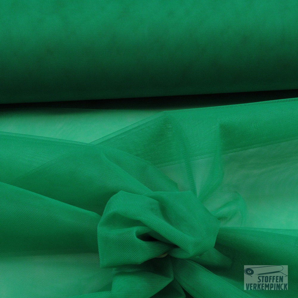 Tulle Soepel 300cm. Groen