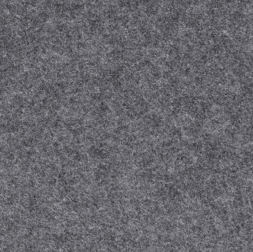 Vilt 3mm Donker Grijs Melange