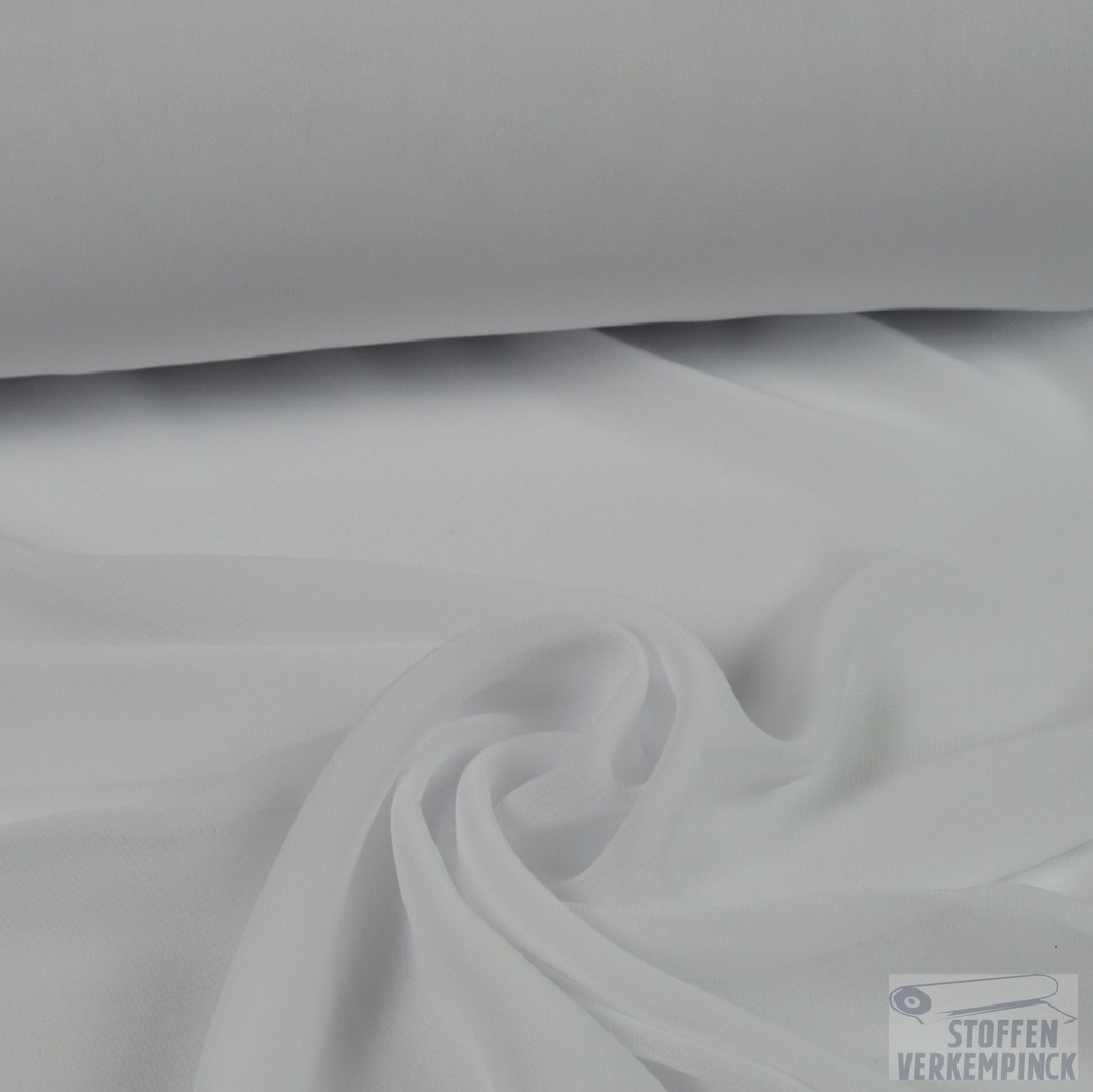 Voile Chiffon White
