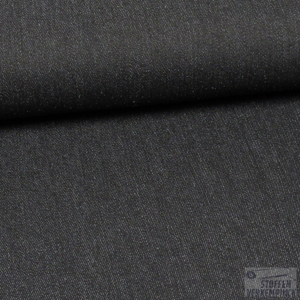 Washed Stretch Jeans Zwart