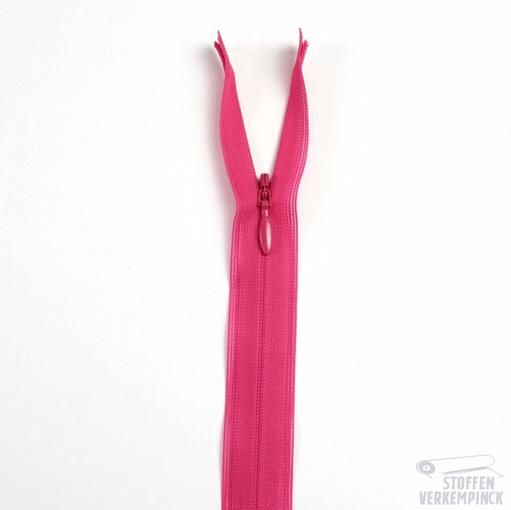 YKK Blinde rits niet deelbaar -22cm-Fuchsia