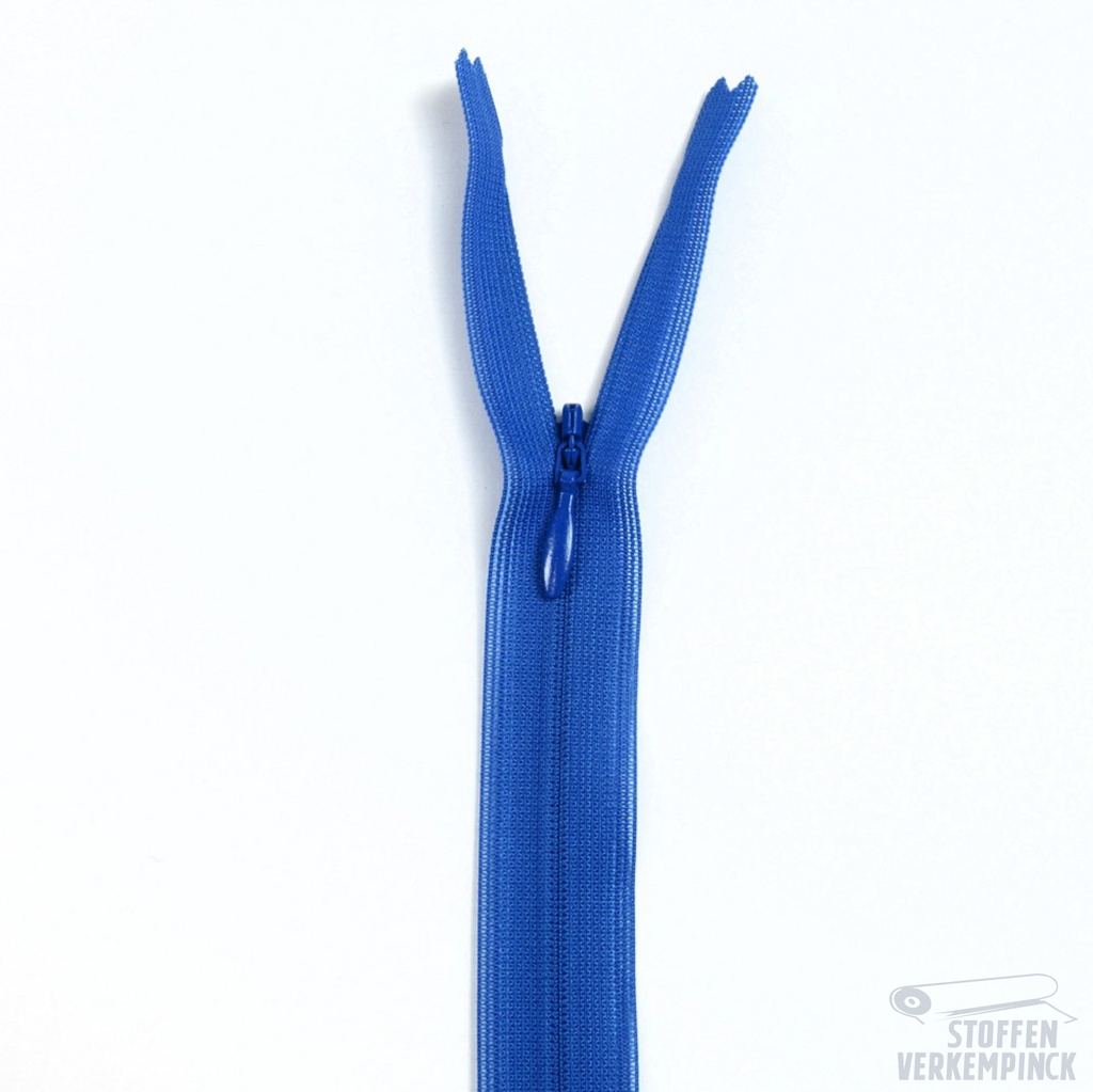 YKK Blinde rits niet deelbaar -22cm-Royal Blue