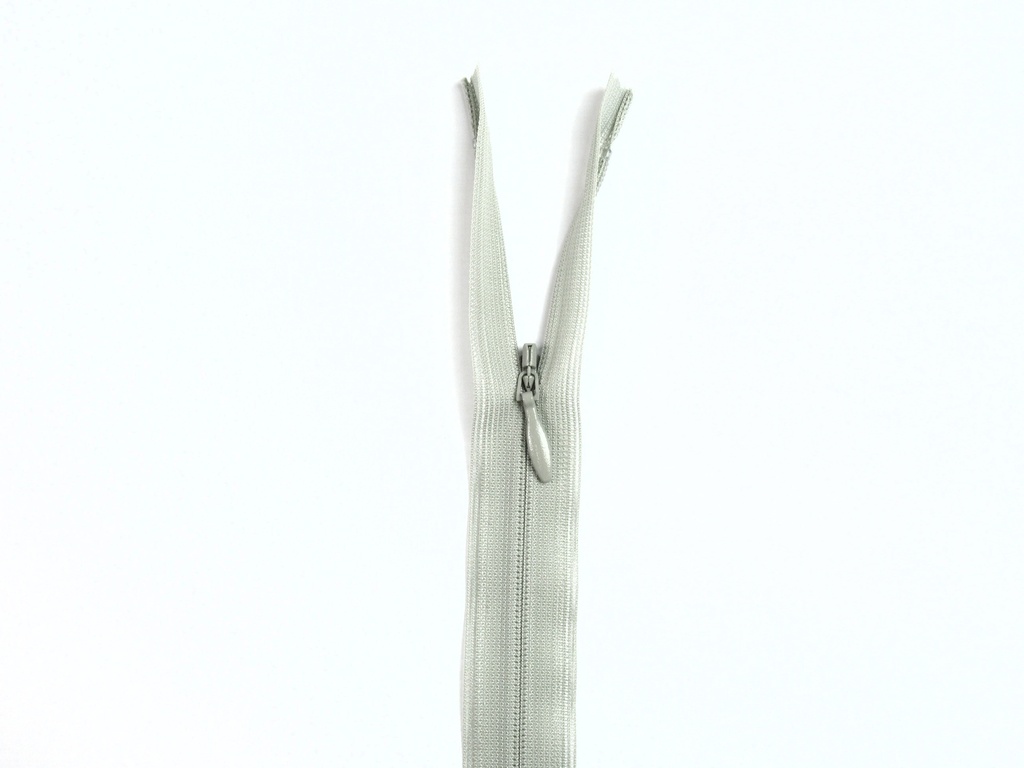 YKK Blinde rits niet deelbaar -60cm-Parel Grijs