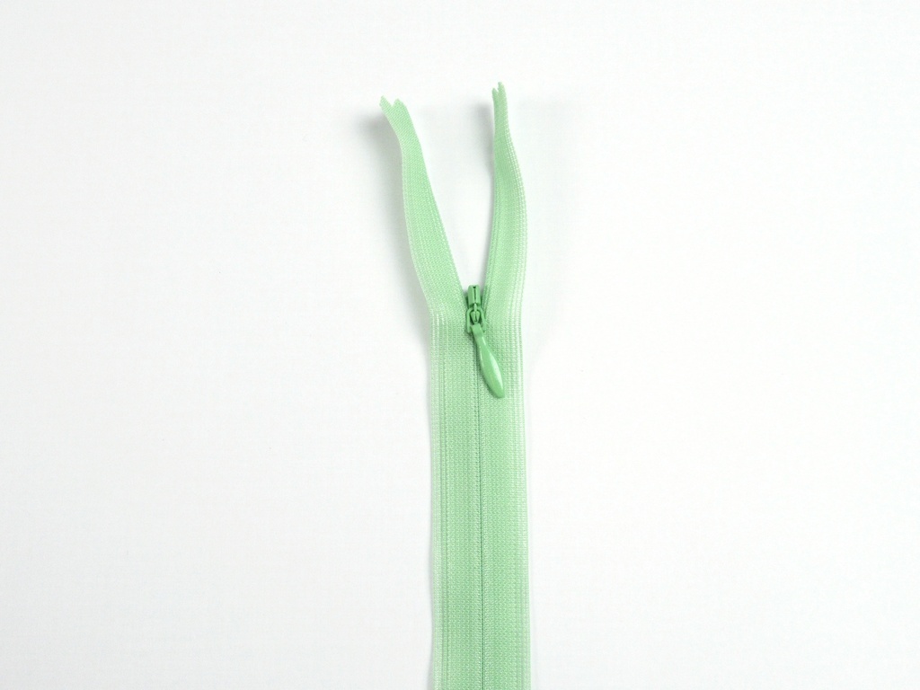 YKK Blinde rits niet deelbaar -60cm-Riet Groen
