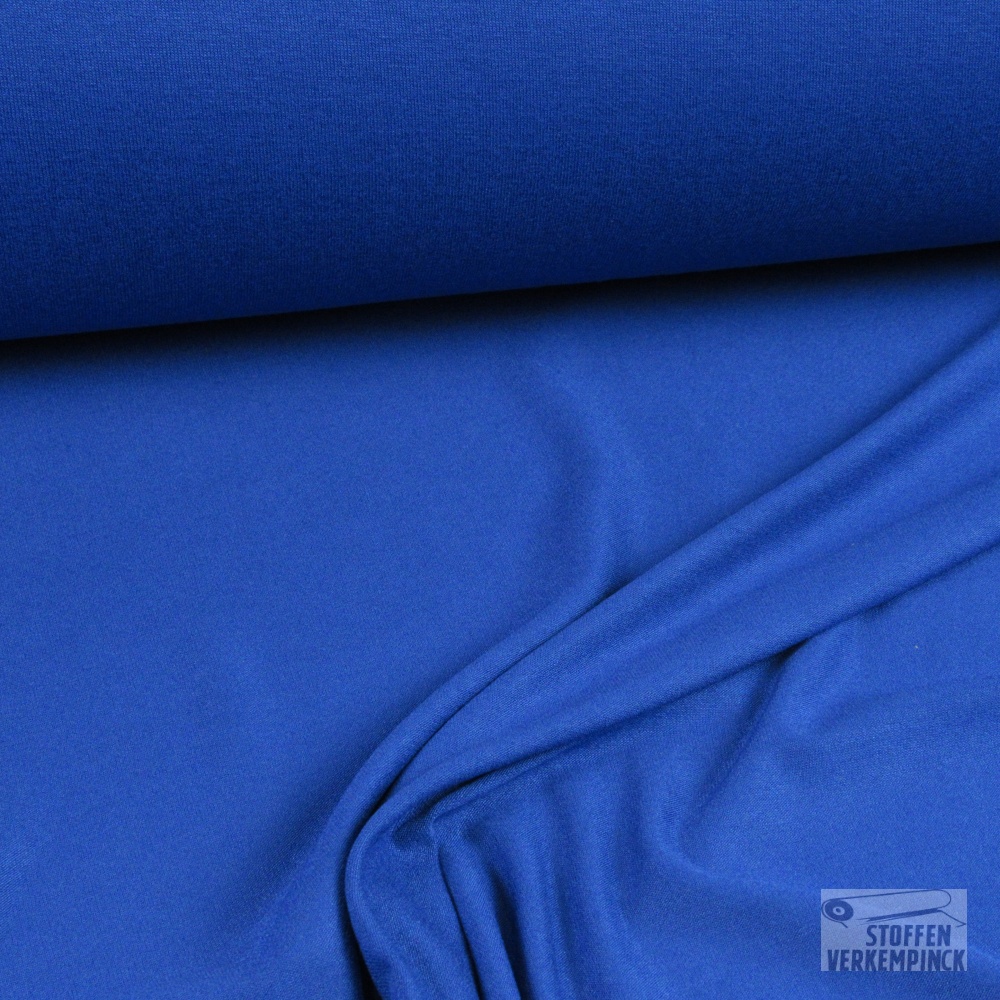 Viscose Jersey Uni Kobalt