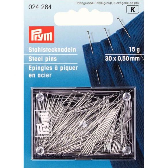 Prym Spelden Staal 0,5x30mm - 15gr in Doosje