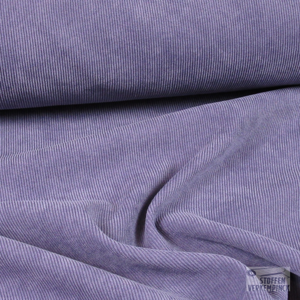 Corduroy Smalle Rib Lila