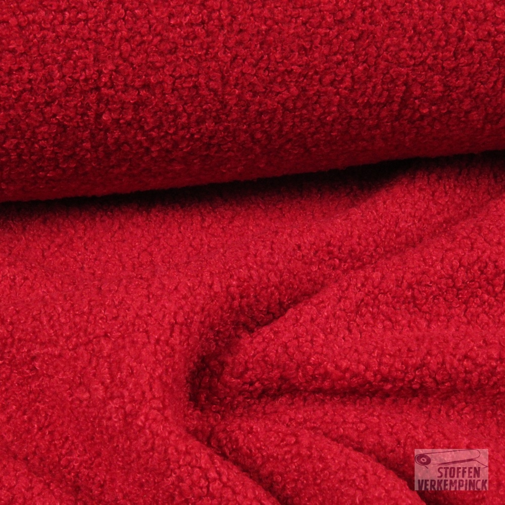 Teddy Bouclé Tedolino Light -  Rood