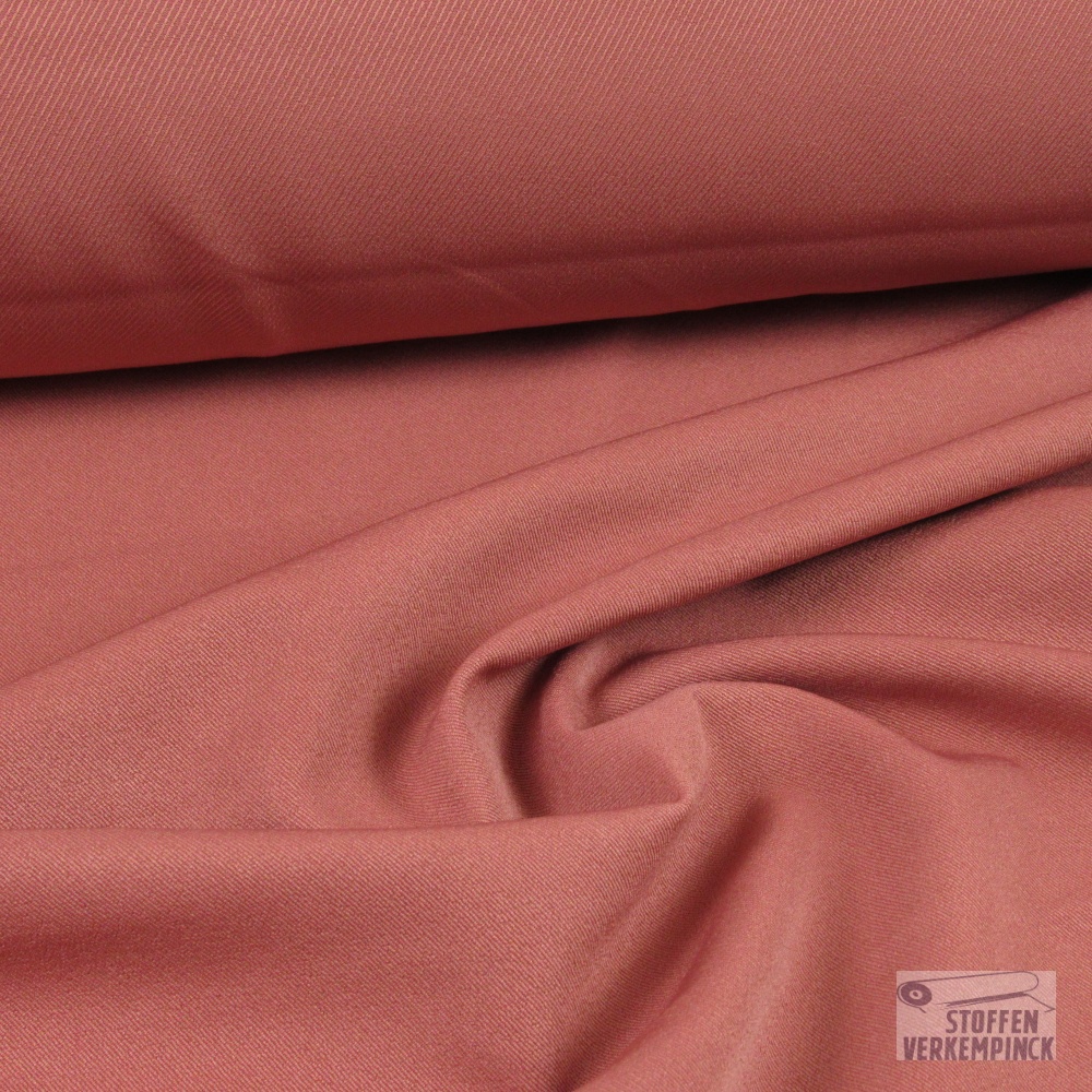 Bi-stretch Gabardine Oud Rose