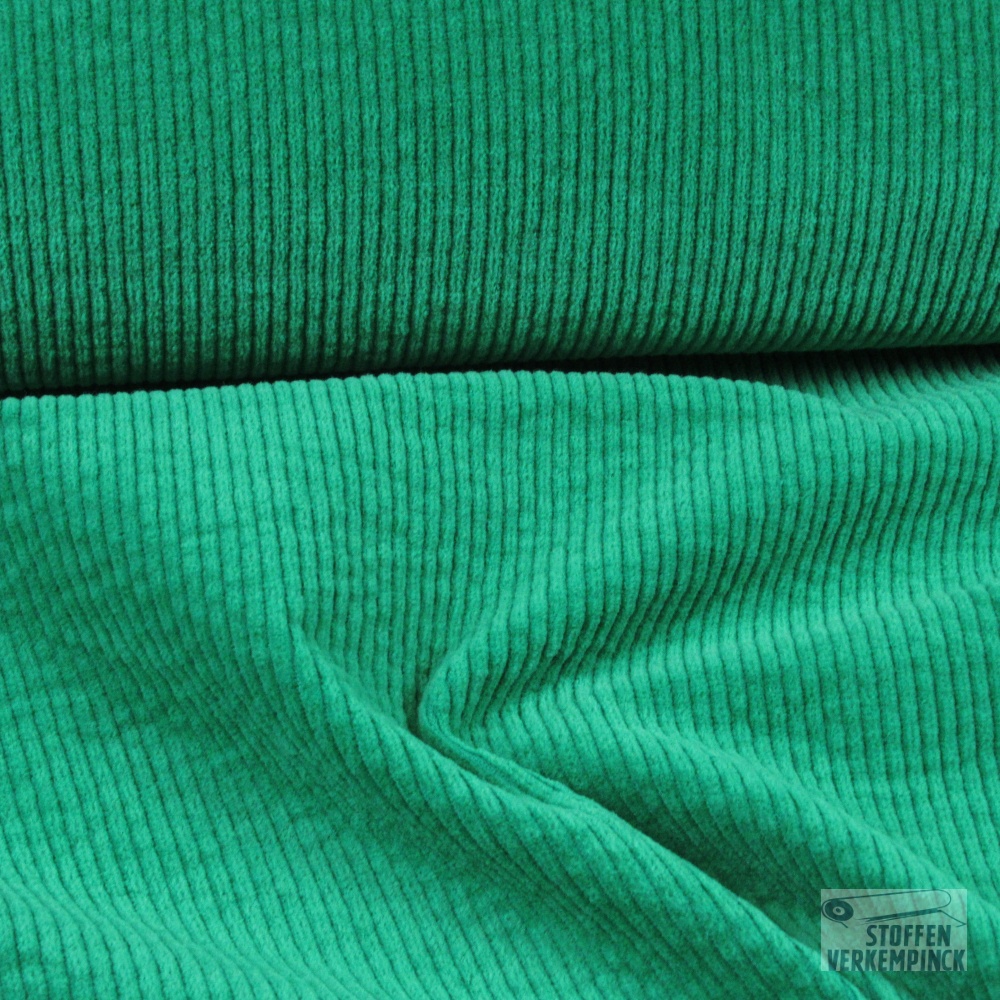 Stretch Corduroy Fel Groen