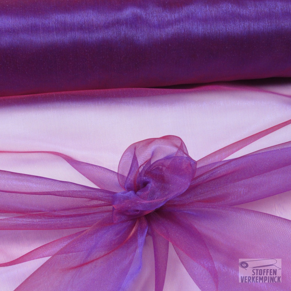 Organza 2 Tone Violet