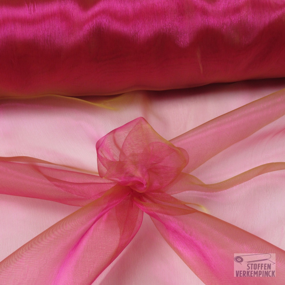 Organza 2 Tone Fuchsia