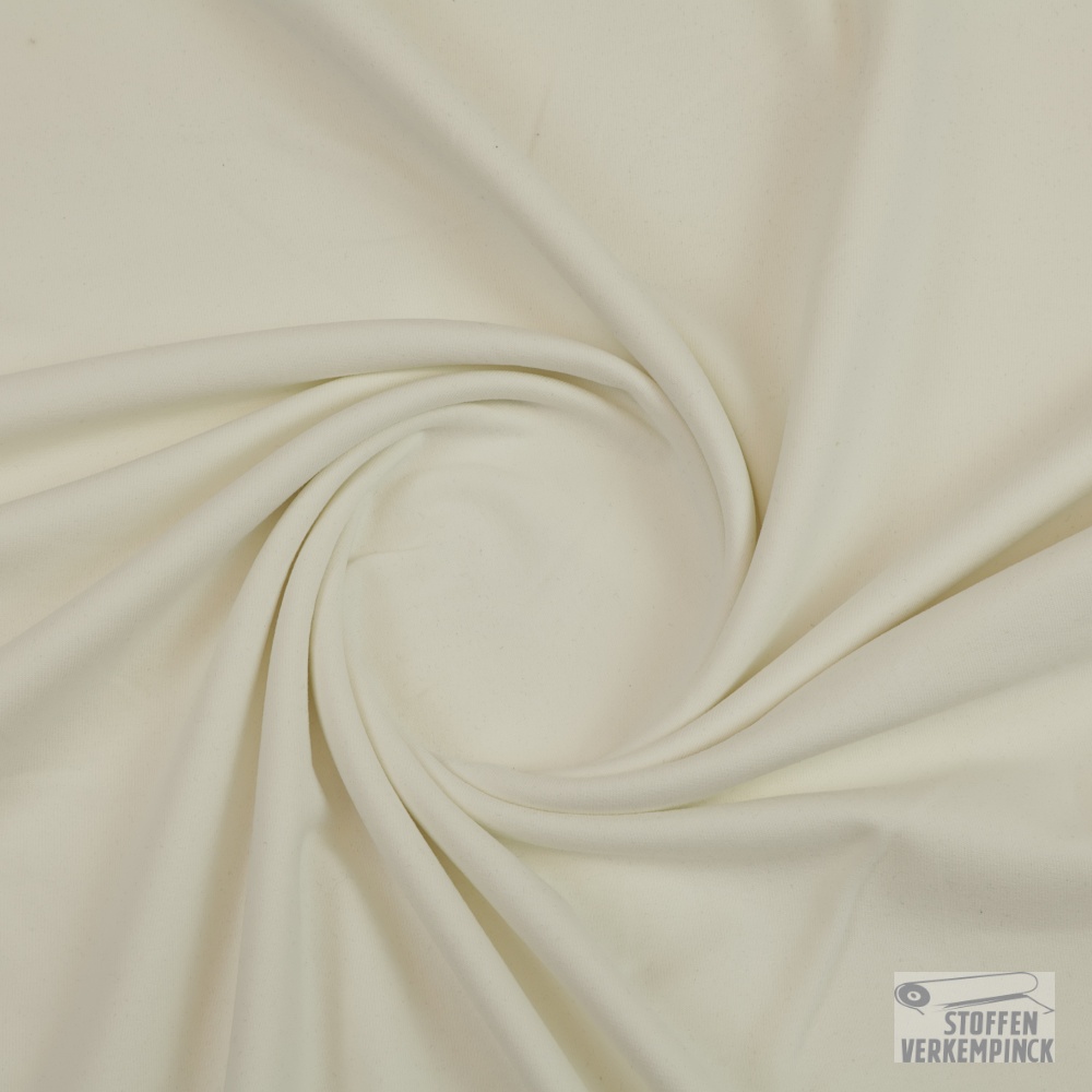 French Terry Brushed Jolieno Off White