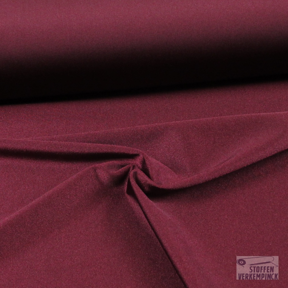 Jazzlycra Bi-elastisch Donker Bordeaux