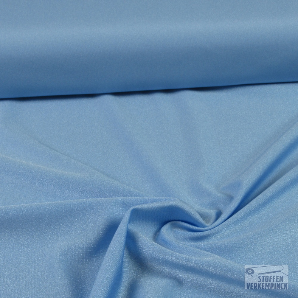 Jazzlycra Bi-elastisch Licht Blauw