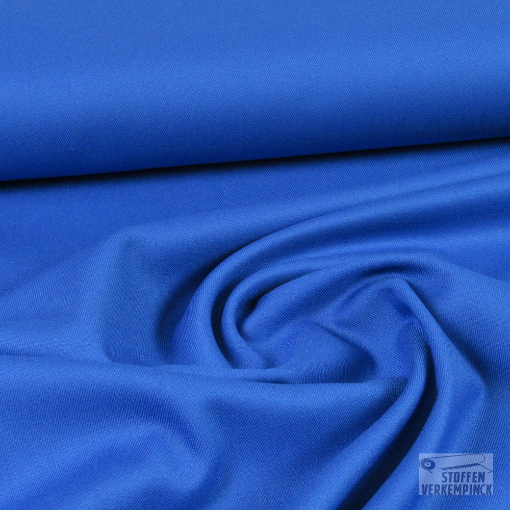 Breedtestretch Bamboe Blauw