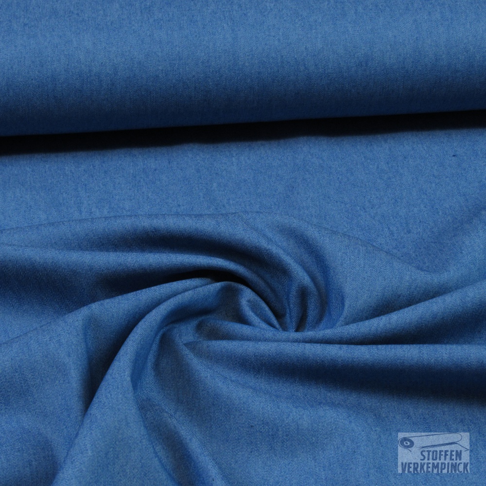 Lichte Stretch Jeans Middenblauw