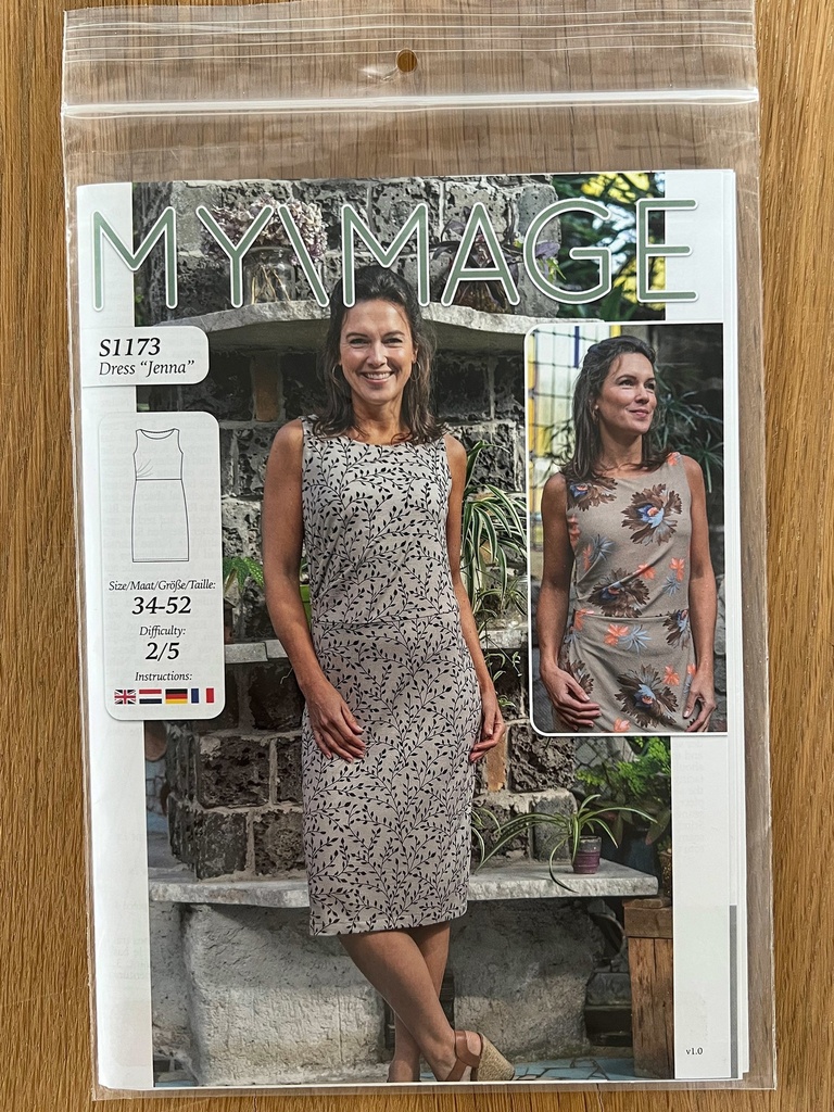 Premium Pattern S1173 Jurk "Jenna" Grootformaat