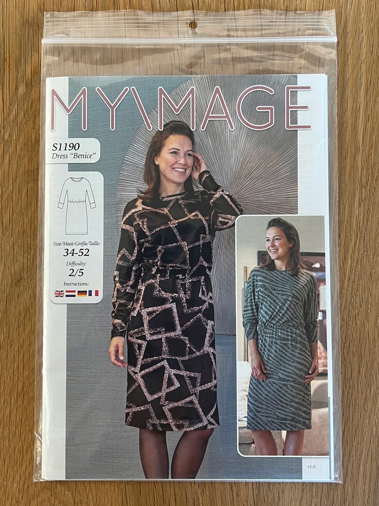 Premium Pattern S1190 Jurk "Benice" Grootformaat