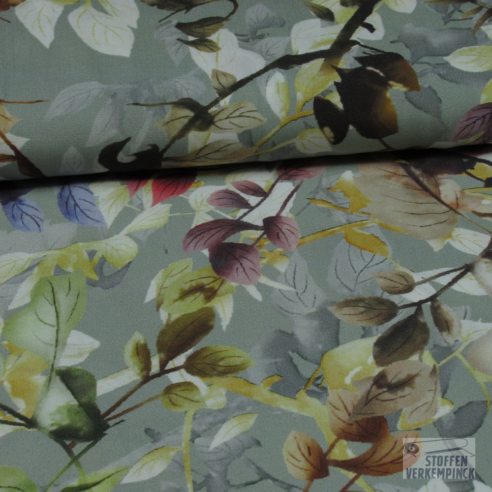 Viscose digital Bladertakken Nile