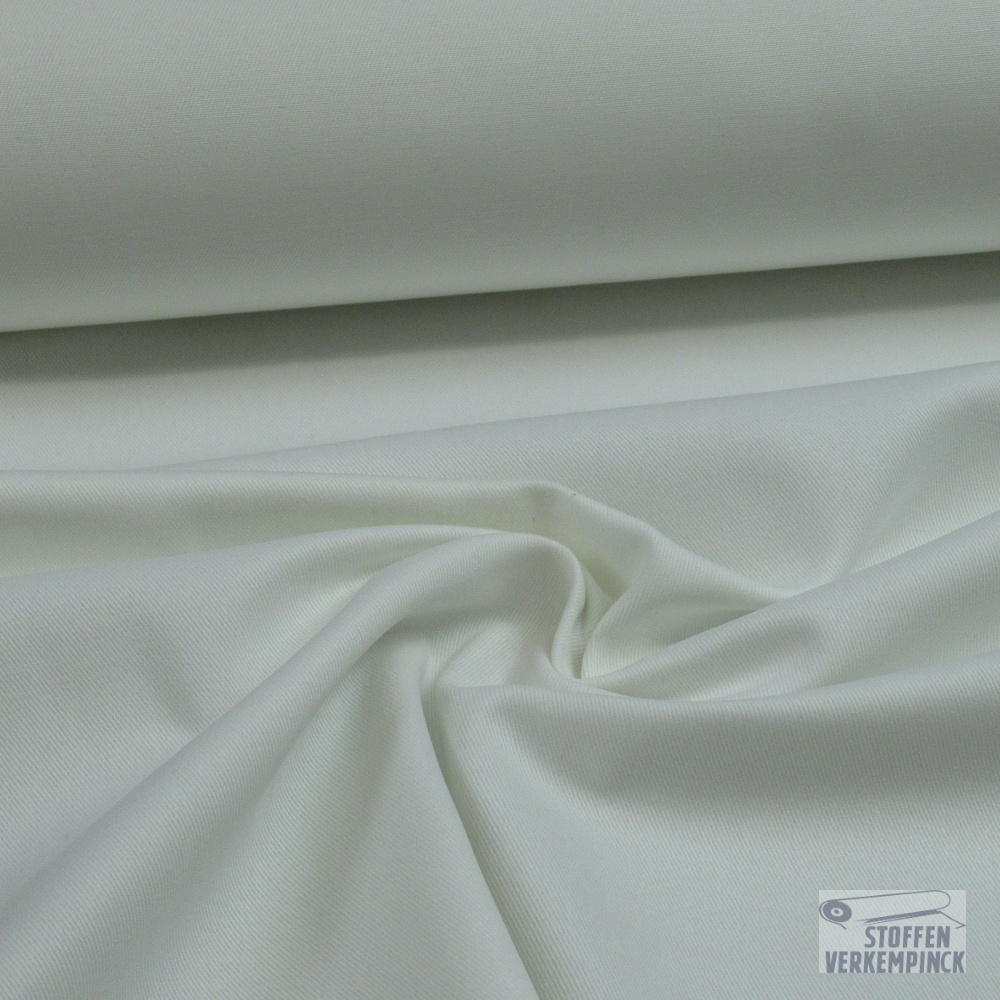 Emerised Cotton Off White