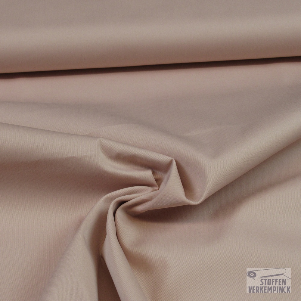Stretch Popeline Katoen/Nylon Oud rose