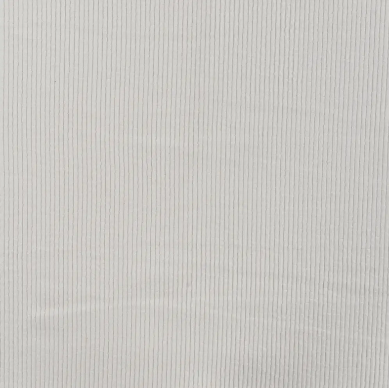 Stretch Washed Corduroy Off White