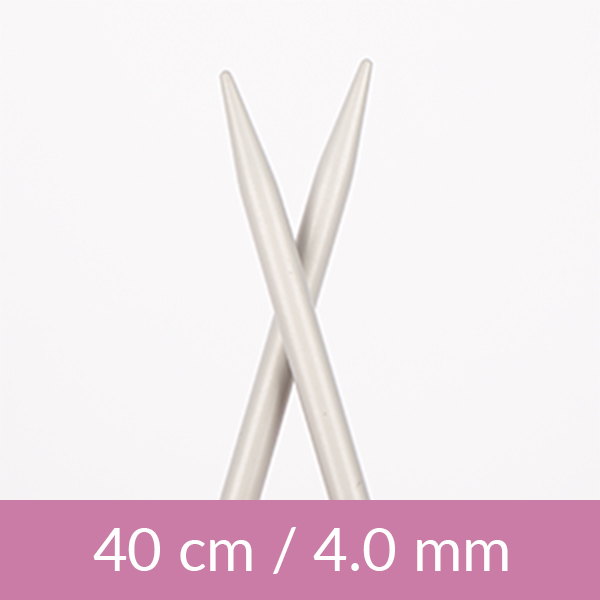Aluminium circular needle 40cm 4.00mm 
