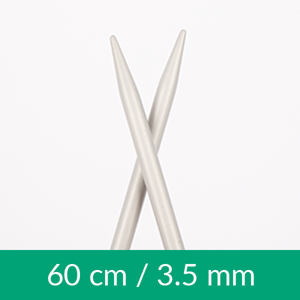 Aluminium circular needle 60cm 3.50mm 