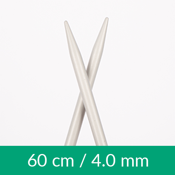 Aluminium circular needle 60cm 4.00mm 