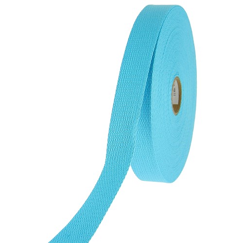 Tassenband Katoen 30mm Kleur 16-Aqua