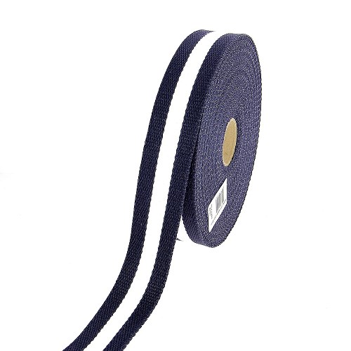 Tassenband 30mm Kleur 103-Streep Blauw/Wit