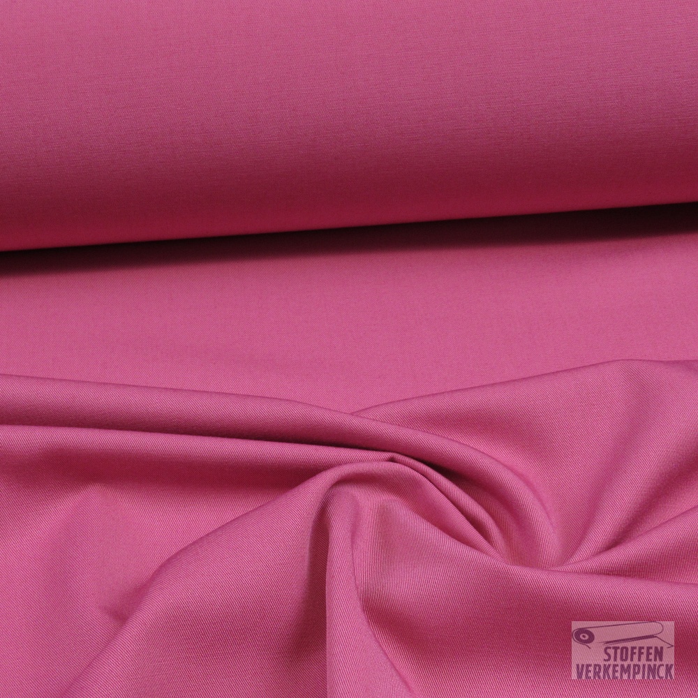 Polye/Visco Gabardine Soepel Pink