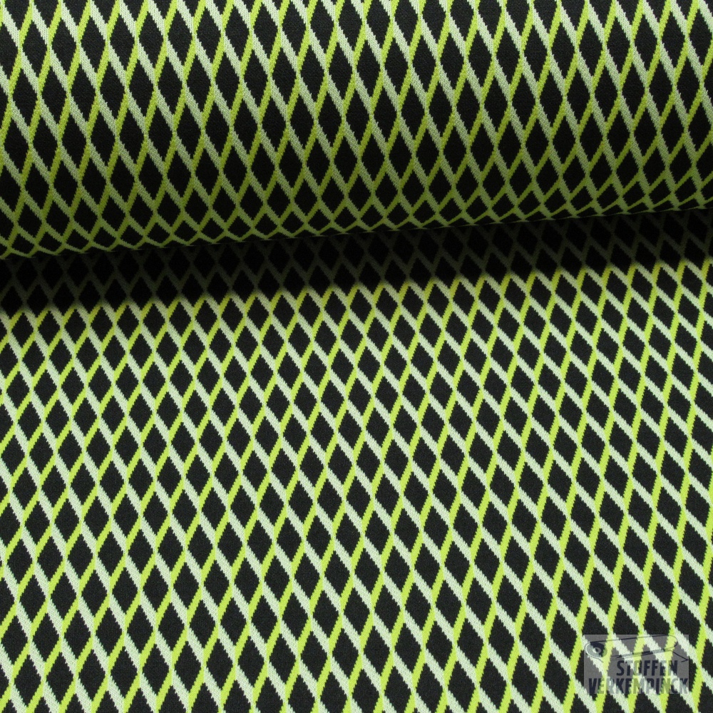 Jersey Jacquard Wieber Lime