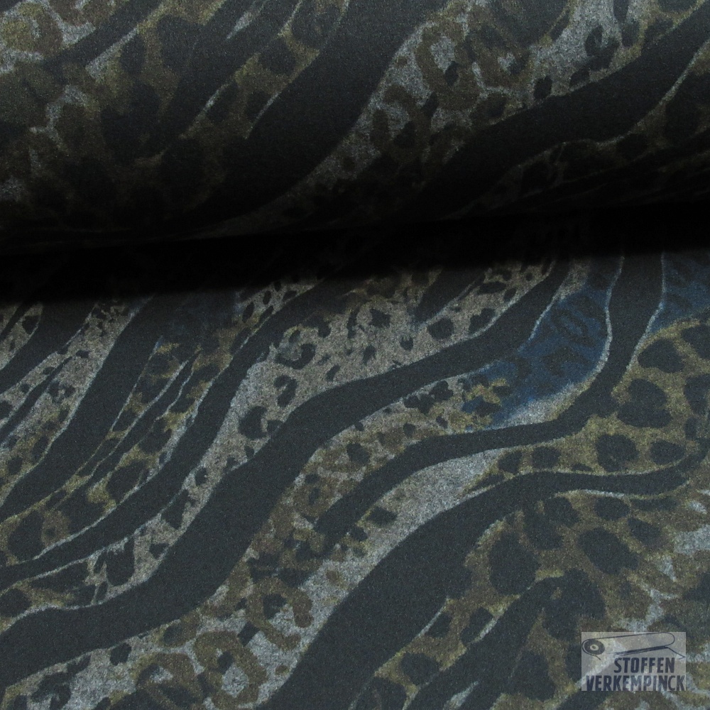 Punta Brushed Zebra Navy