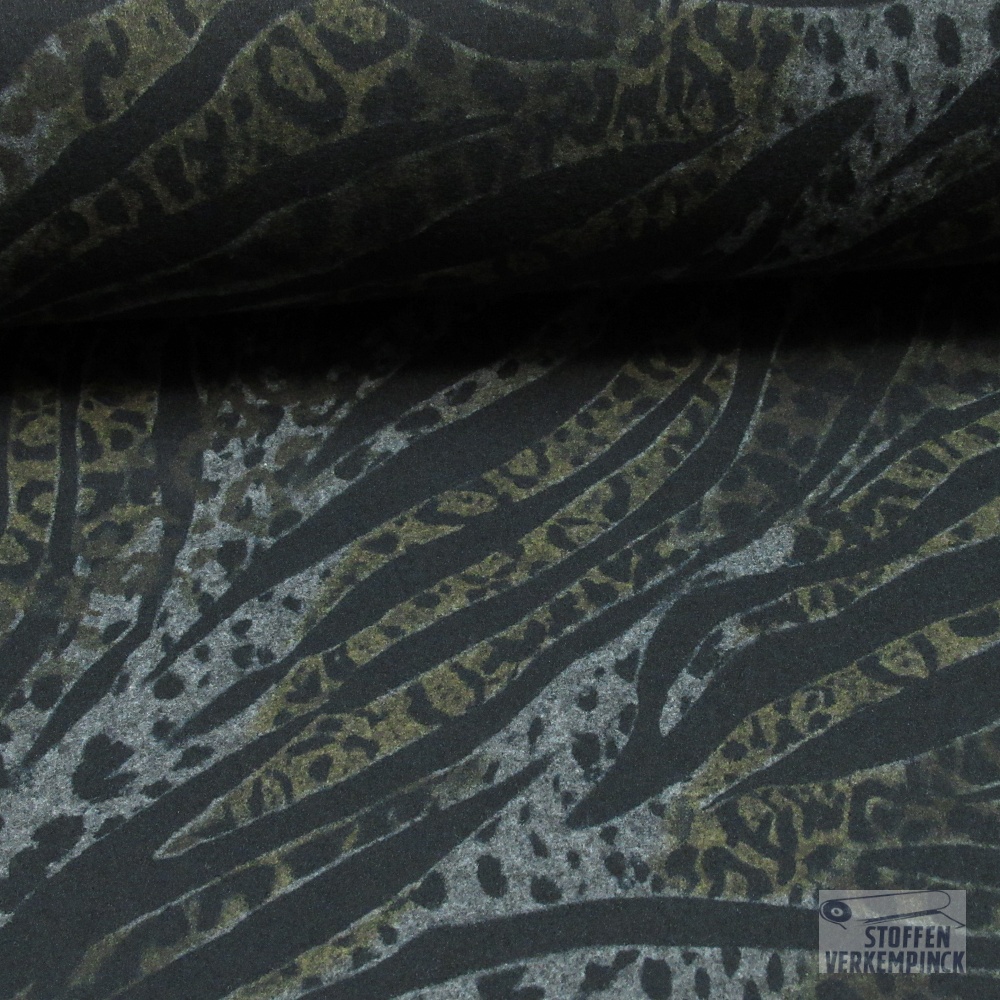 Punta Brushed Zebra Kaki