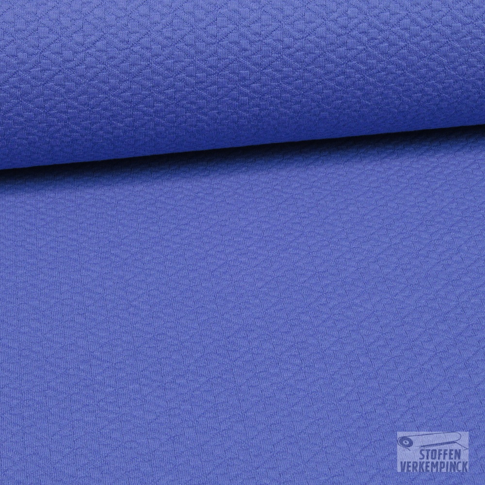 Jersey Jacquard Katoen Lila