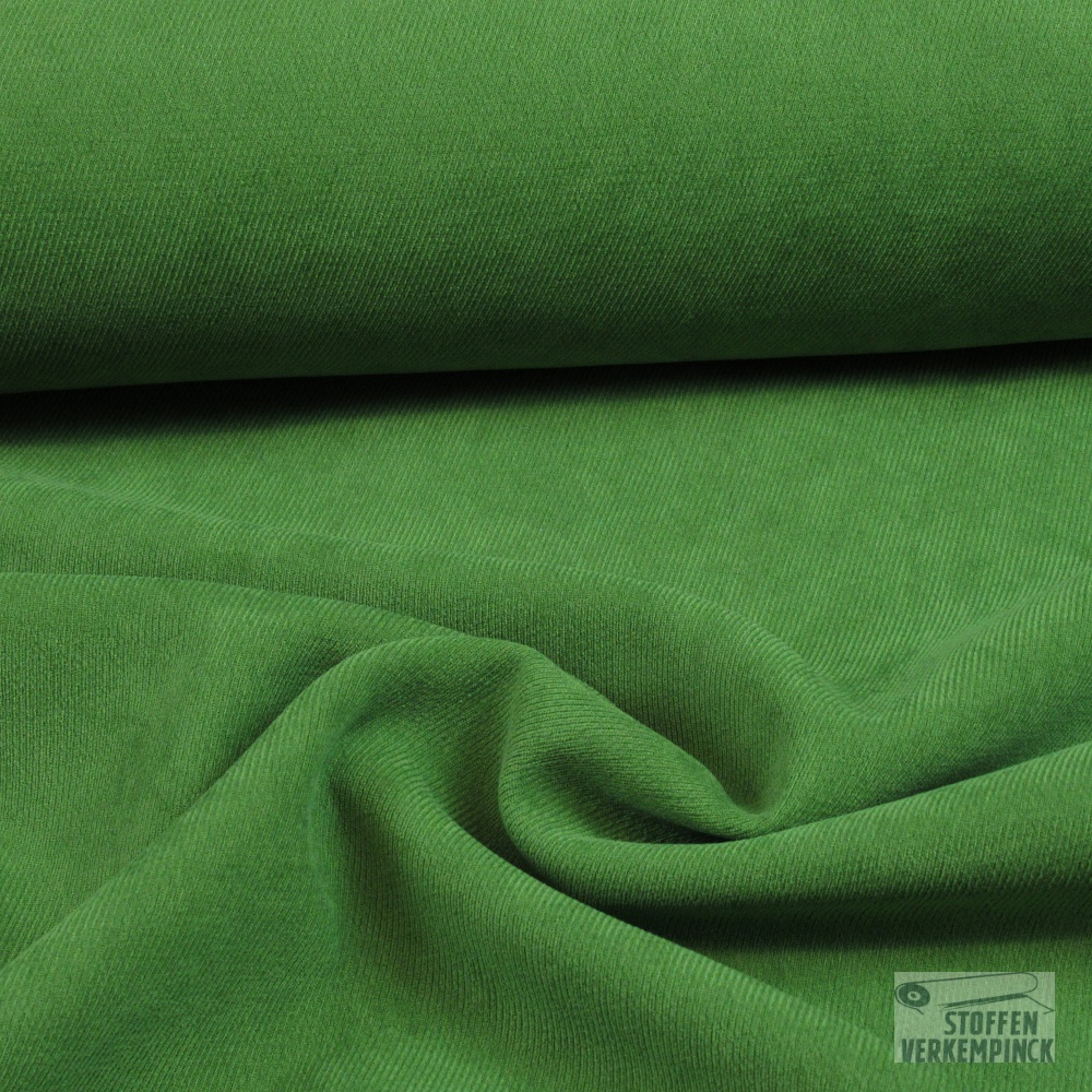 Velvet Gabardine Stretch Kiwi