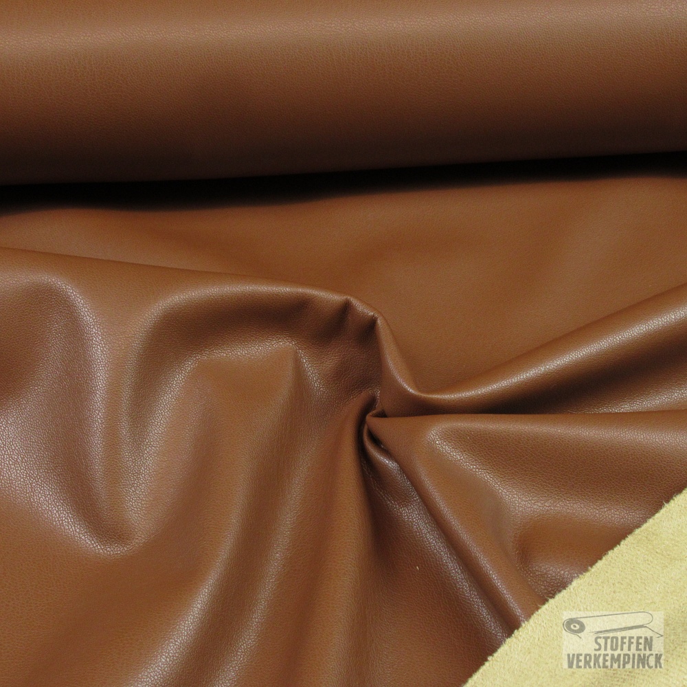 Super Soft Vegan Leather Cognac