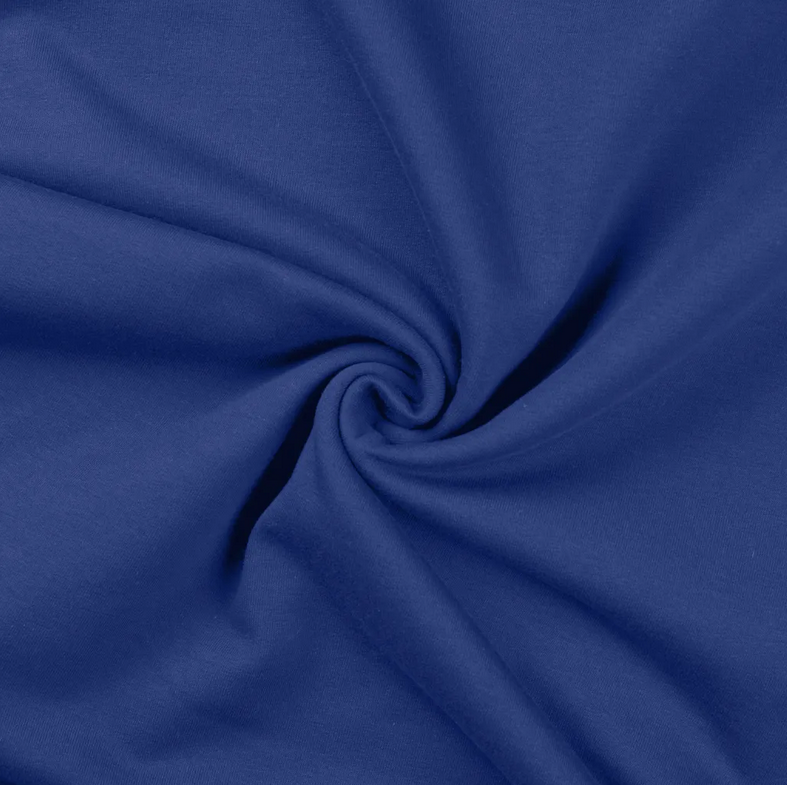 French Terry Brushed Royal