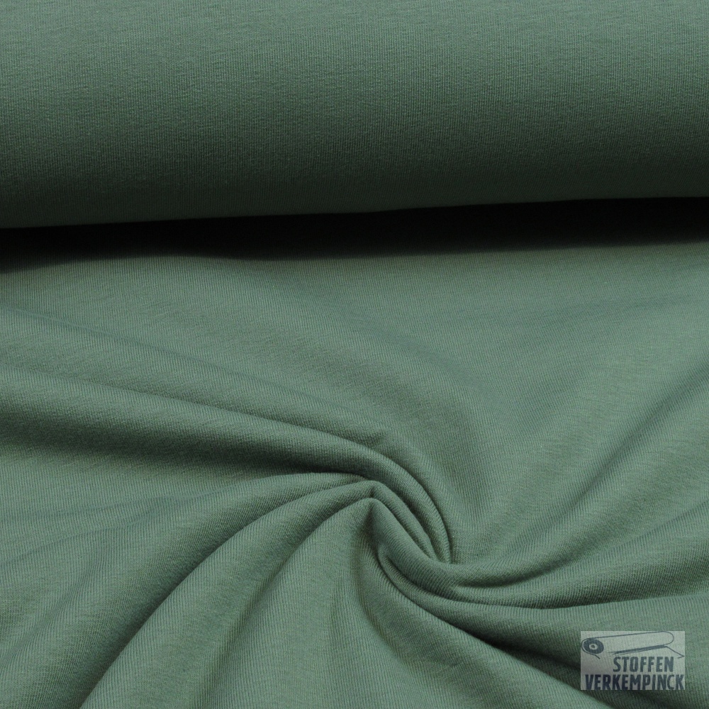 French Terry Brushed Army