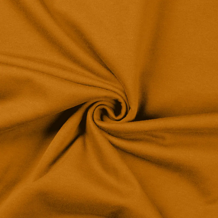 French Terry Brushed Ochre
