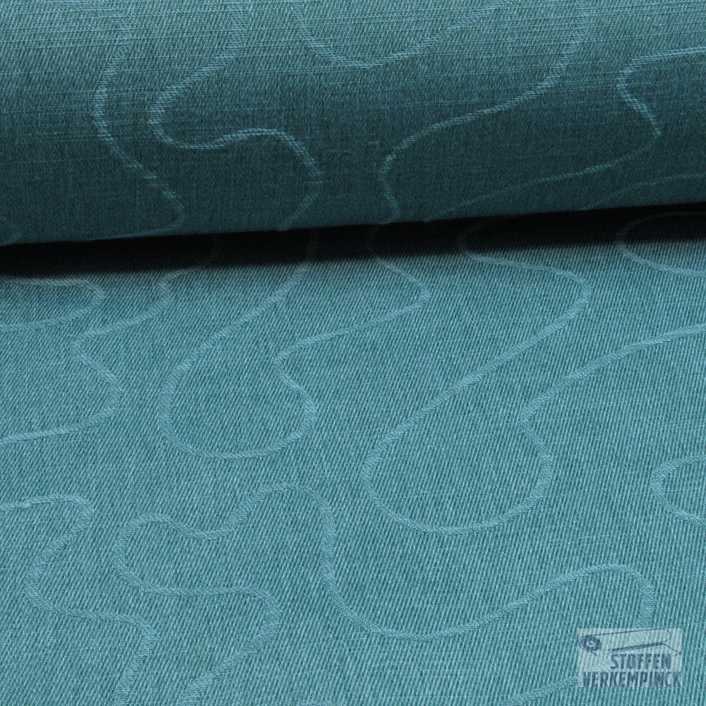 Overgordijnstof Annex 36-Turquoise
