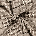 Viscose/Ny Twill print abstract zwart