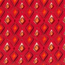 Jersey visc. abstracte ruit koraal