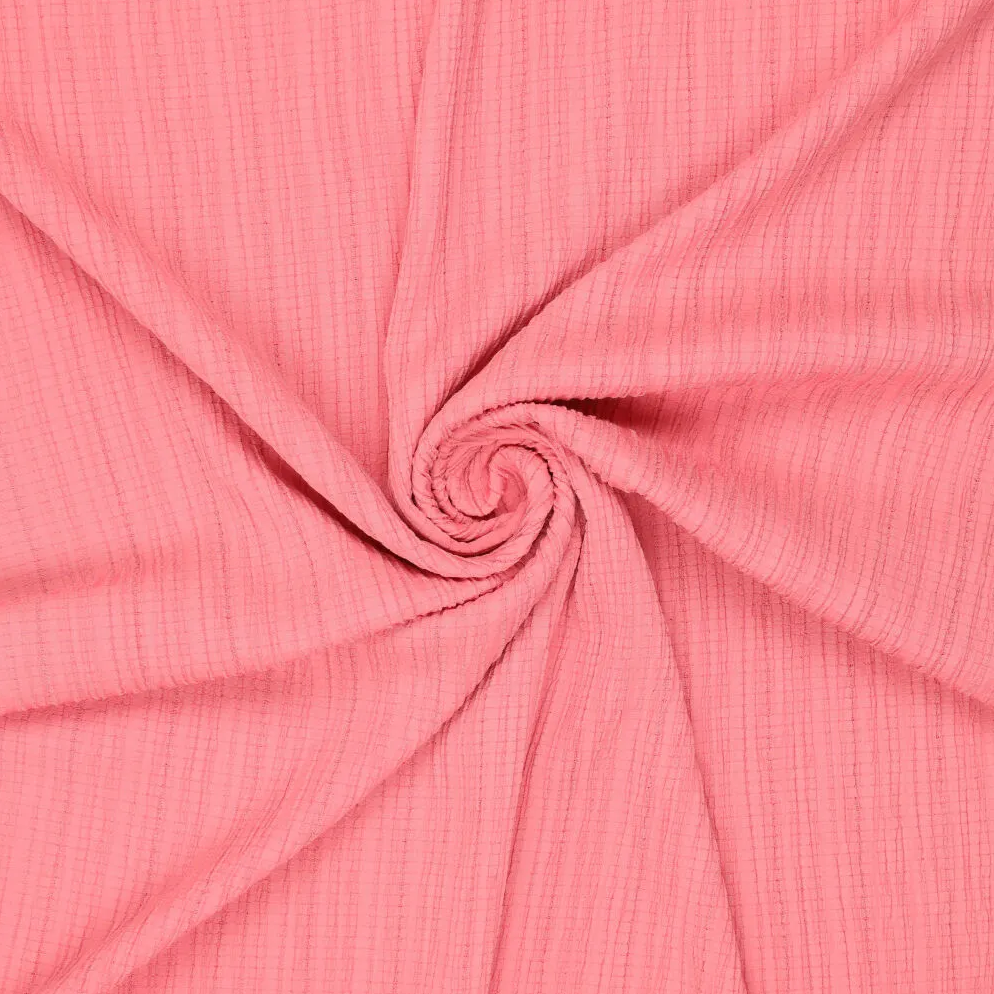 Visc/Pl stretch "Abbaio" pink